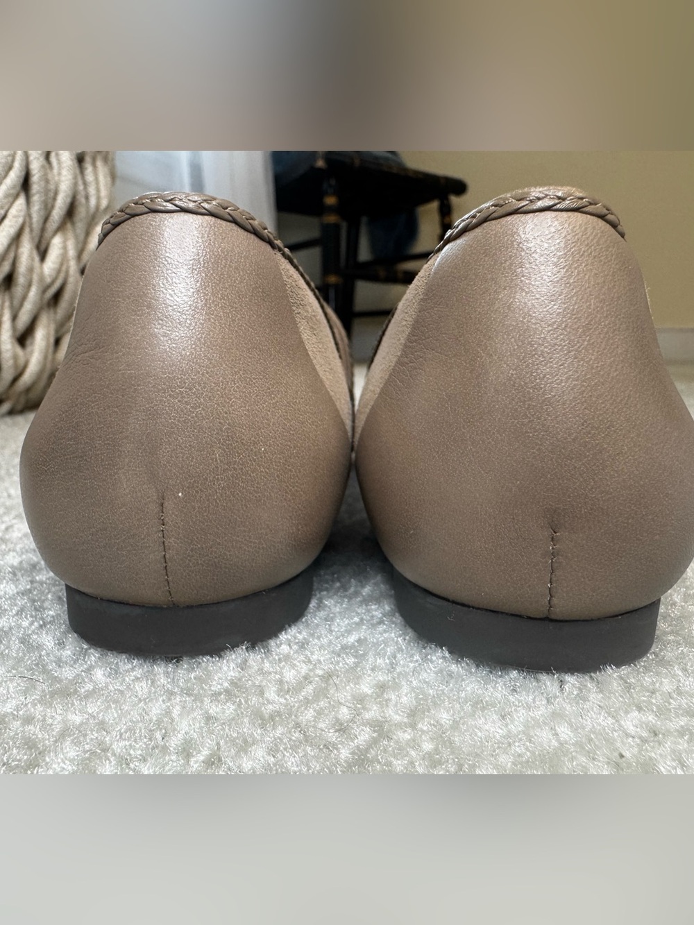 Rockport Women's Taupe Slip-On Loafers - Picture 5 of 7